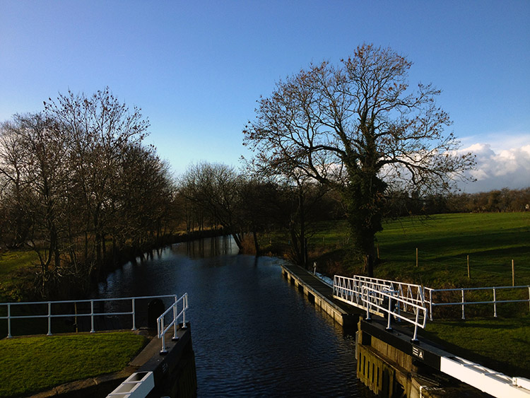 Milby Cut from the east lock