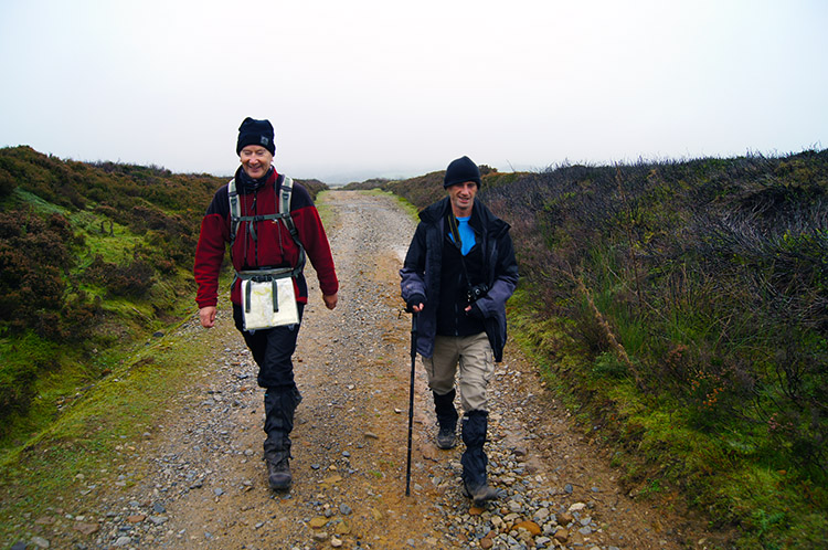 Strolling out on Rudland Rigg