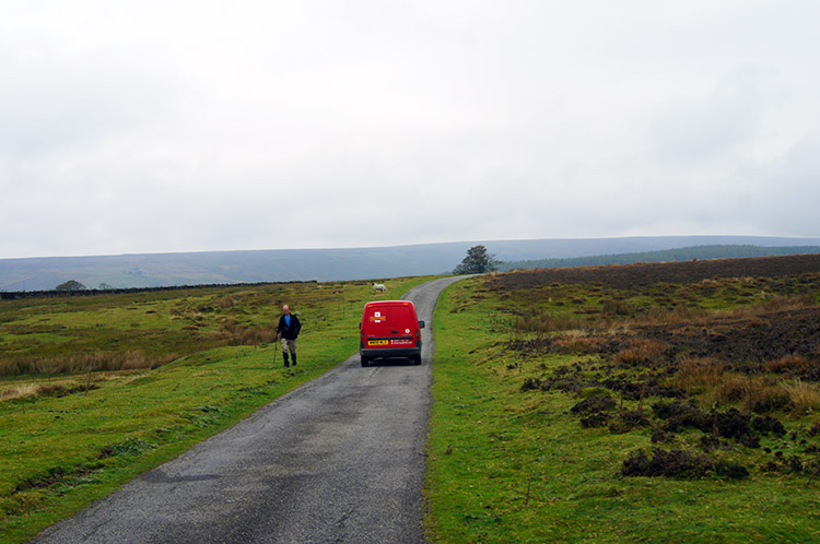 The last post to Bransdale