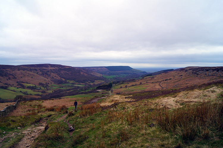 Looking back down to Scugdale