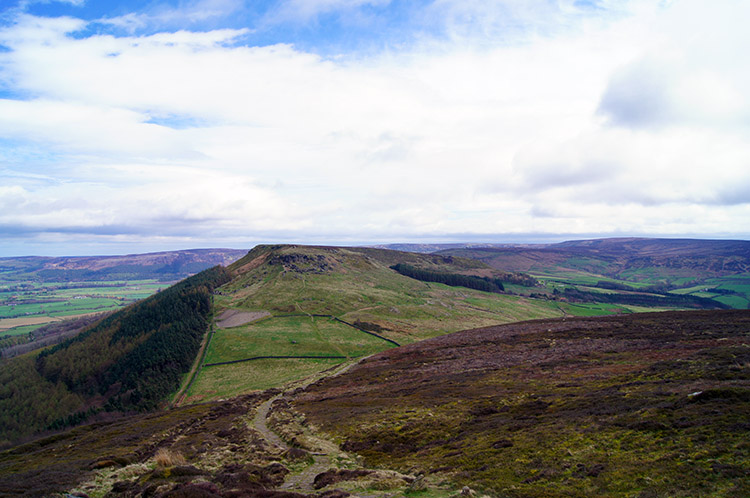 View from Cringle Moor to Hasty Bank