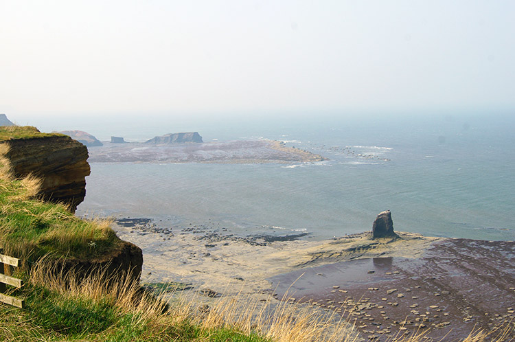 View to Black Nab and Saltwick Nab