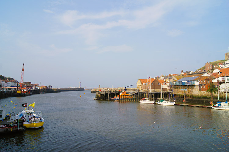 River Esk seen from Whitby Swing Bridge