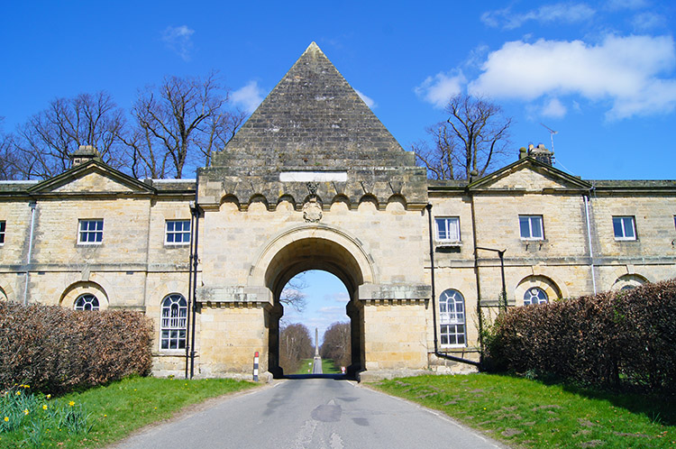 Gate House to access Castle Howard