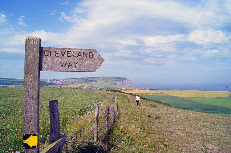 Following the Yorkshire coast