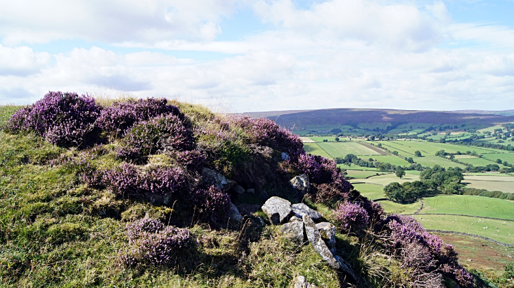 View from disused quarry on Castleton Rigg