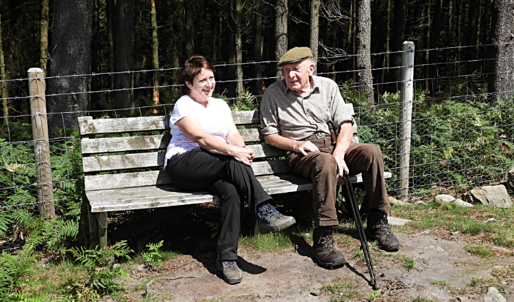 Lil and Terry Holman, the Stick Man of Dallow