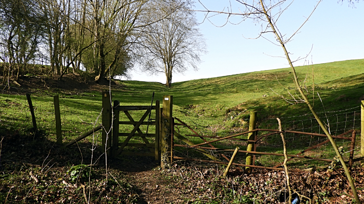 Heading up Crambe Bank