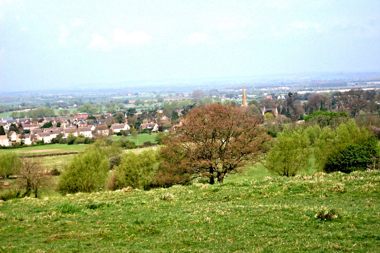 Countryside view to Mickleton