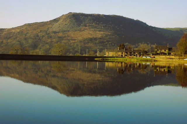 Tegg's Nose, seen from Ridgegate Reservoir