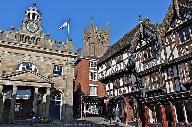 Grand buildings of Ludlow