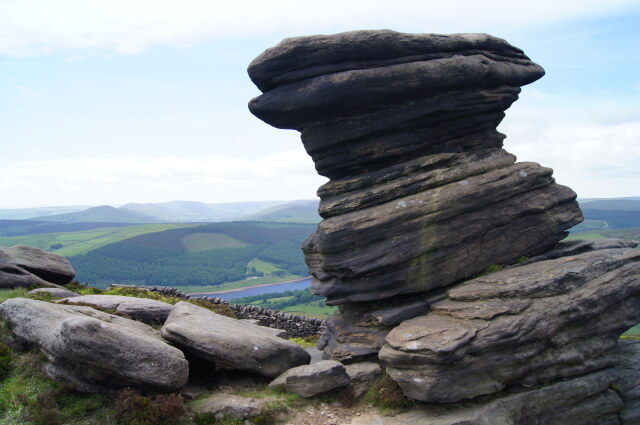 The Salt Cellar on Derwent Edge