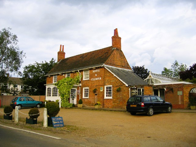 The Knife and Cleaver, Houghton Conquest