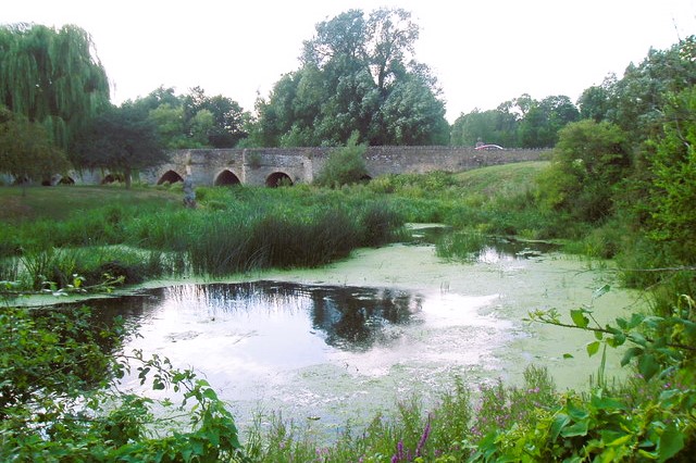 Turvey Bridge on the River Great Ouse