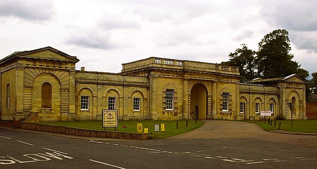 Entrance to Kimbolton School