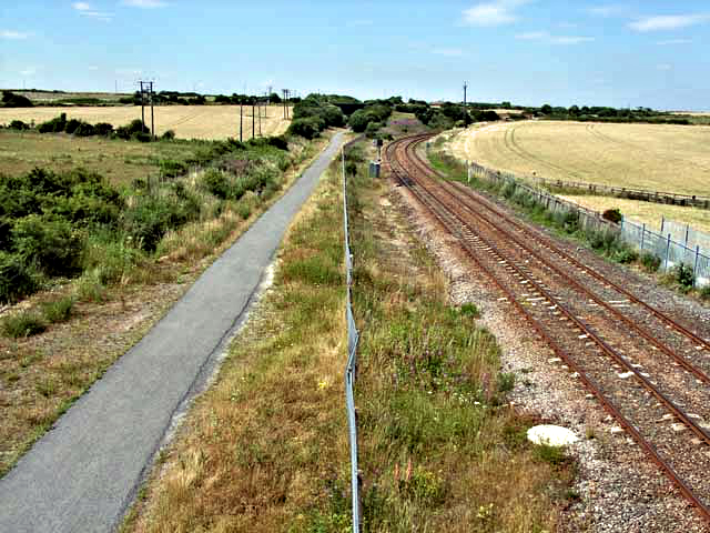 Site of Hart railway station