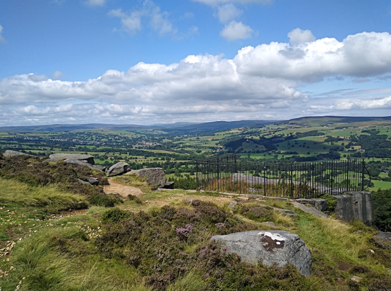 Swastika Stone on Ilkley Moor