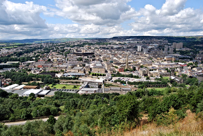 The view of Halifax from Beacon Hill