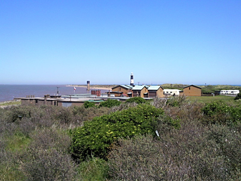 The settlement on Spurn Head