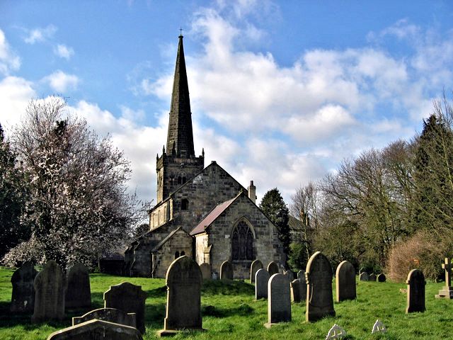 Huggate church