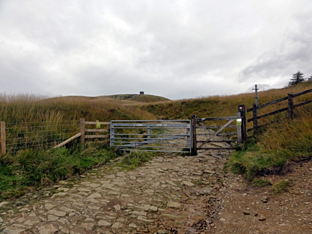 The path leading to Rivington Pike