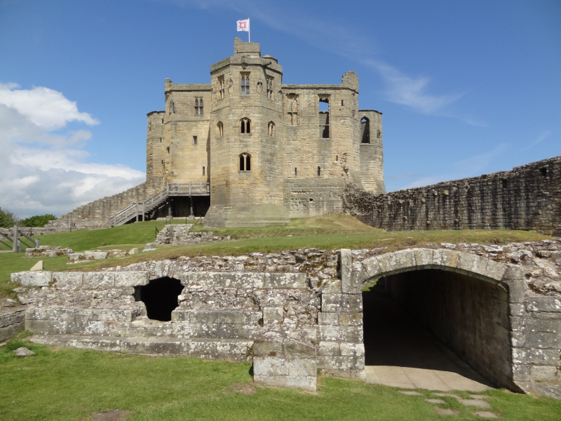 Old castle vaults