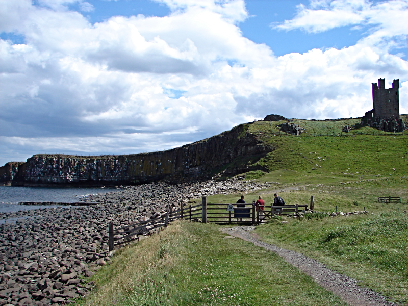 Rumble Churn and Dunstanburgh Castle