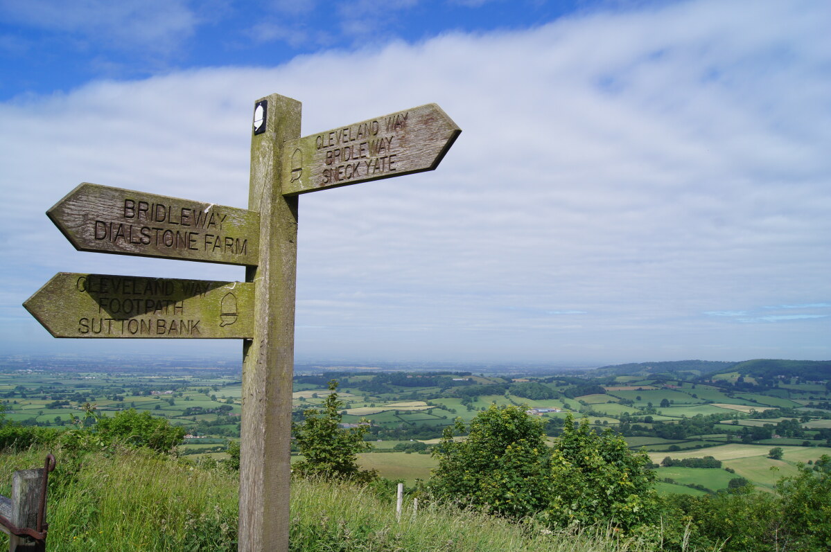 View of North Yorkshire from Sutton Bank