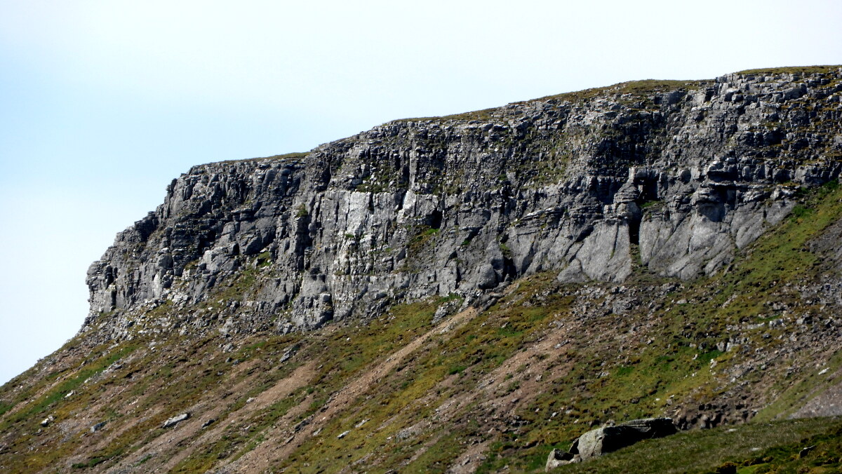 High Clint overlooks Wensleydale