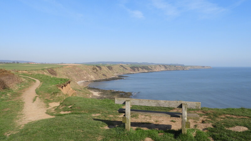 Coast path near Scalby