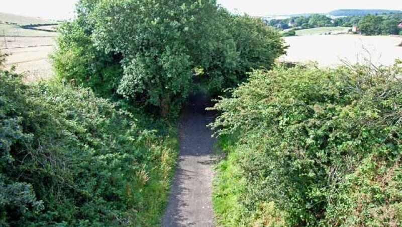 The Scarborough and Whitby Railway line