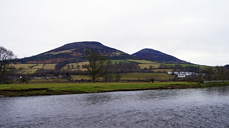 River Tweed and Eildon Hills