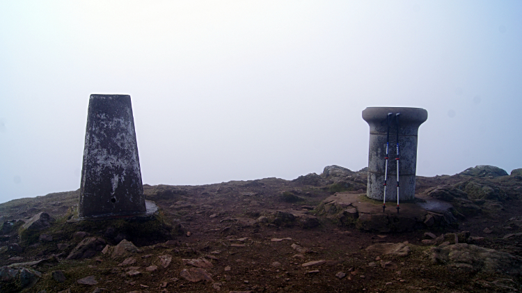 Trig point, Eildon Mid Hill