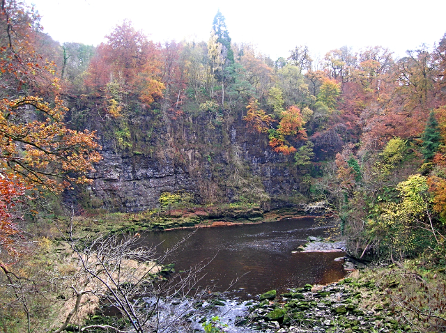 River Clyde below Corra Linn