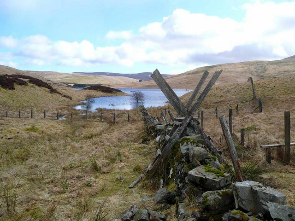 View to Upper Glendevon Reservoir