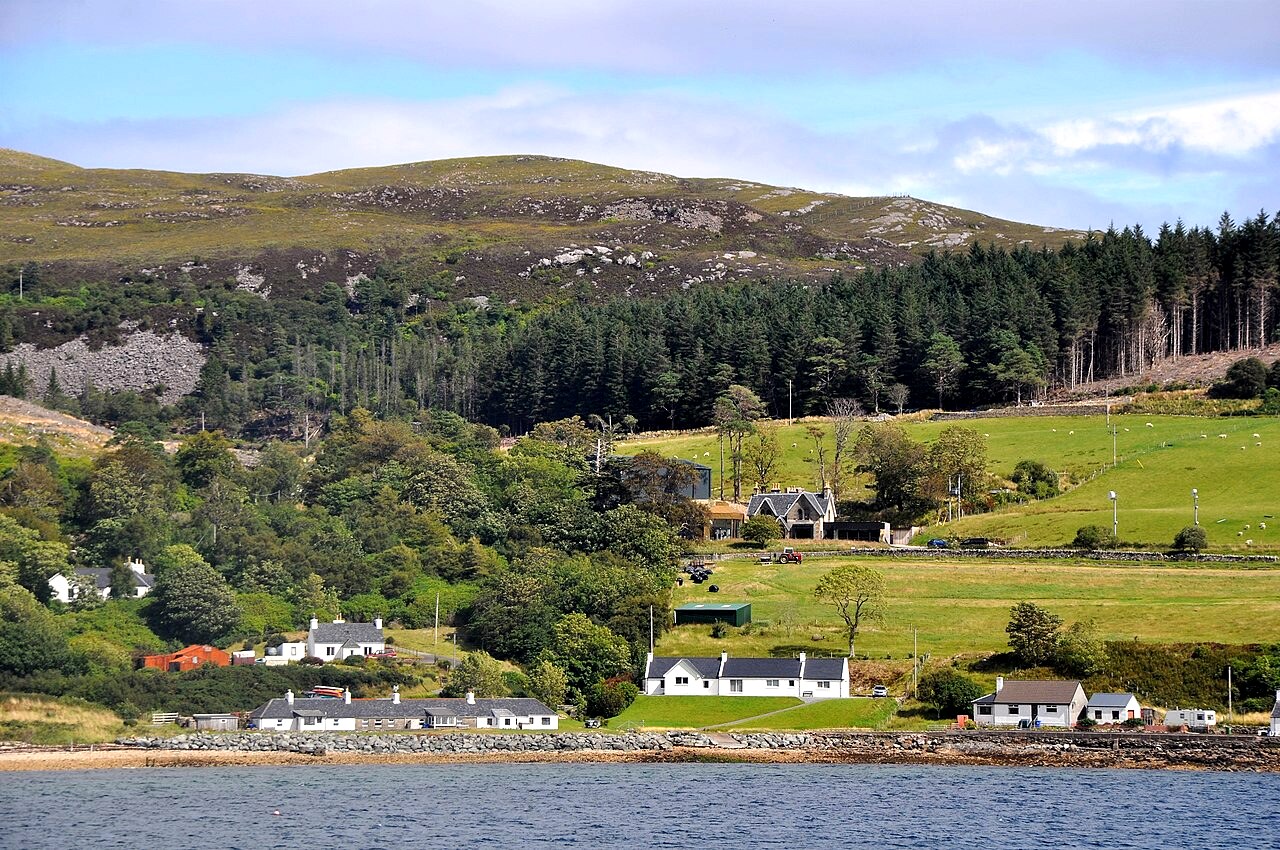 View from Narrows of Raasay