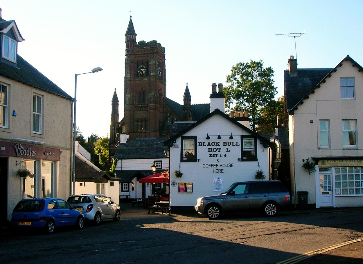 Robert Burns local in Moffat