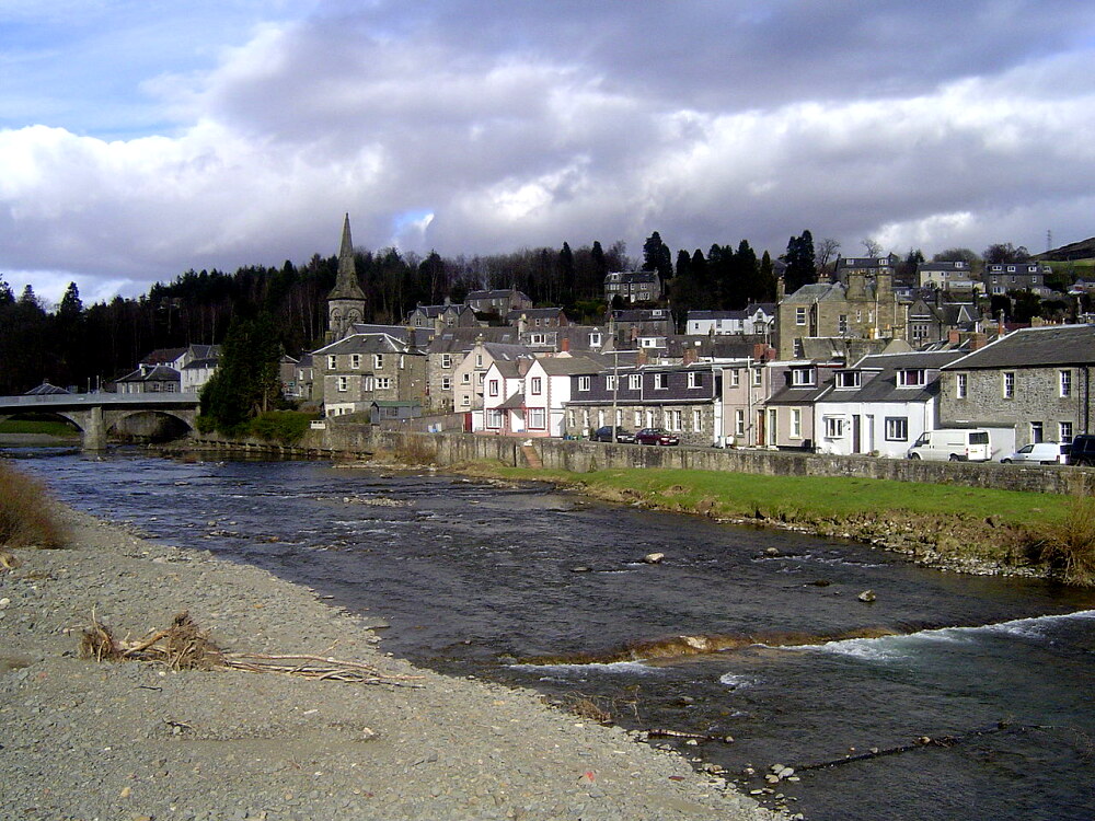 Langholm and the River Esk
