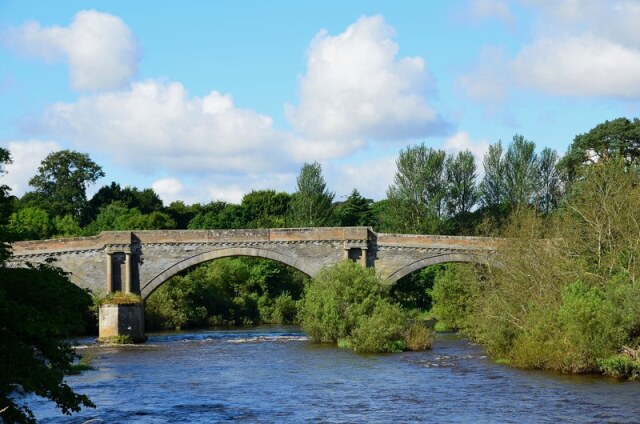 Teviot Bridge over the River Tweed