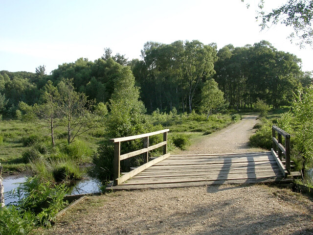 Footbridge at Woodfidley Passage
