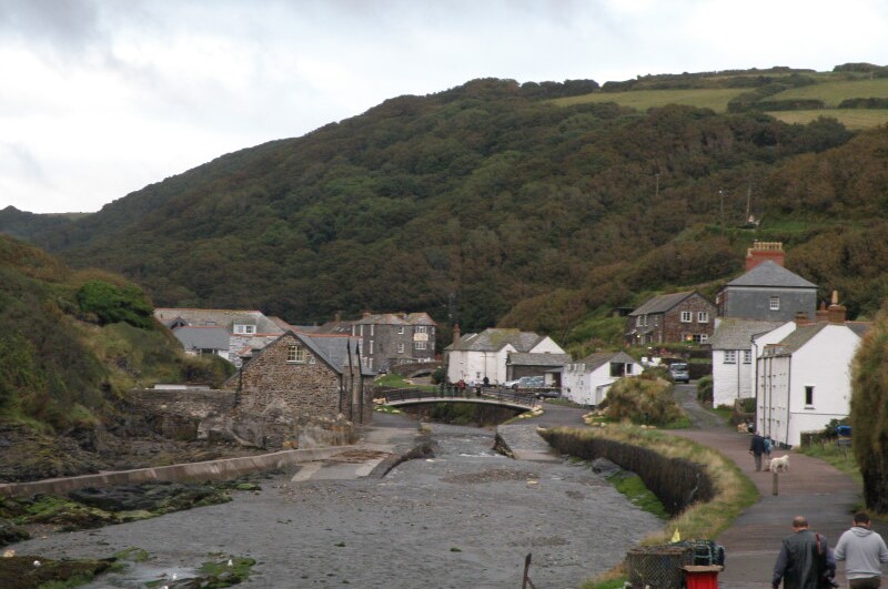 River Valency in Boscastle