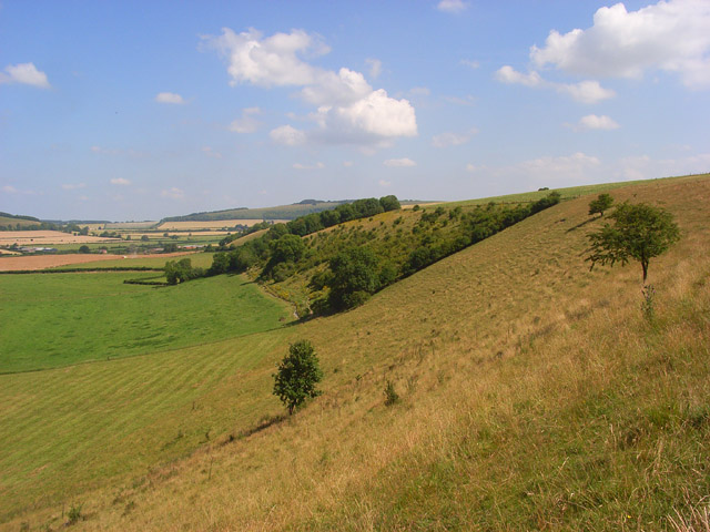 The Wiltshire Downs near Rodmead Hill