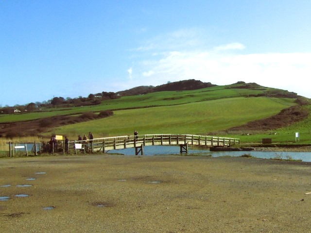 Footbridge over the River Char
