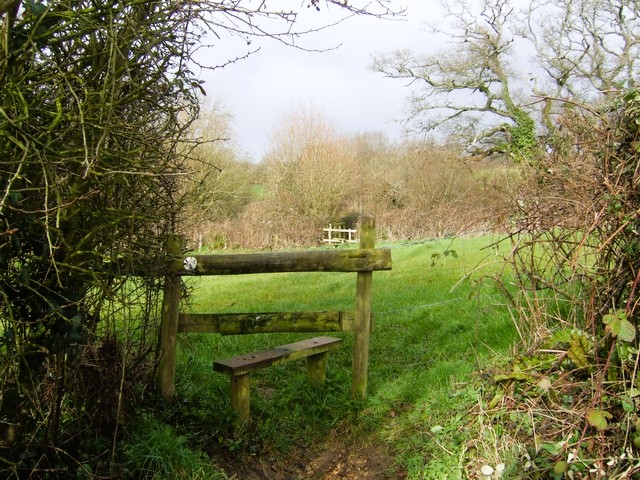 Monarch's Way near Charmouth