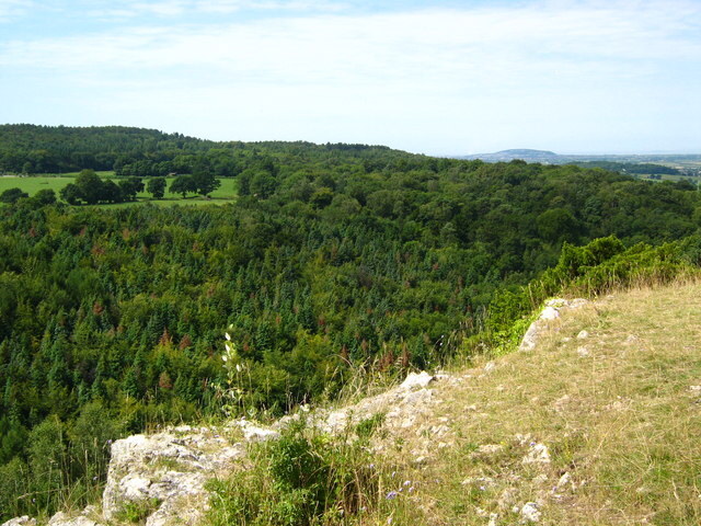 Cliffs overlooking Goblin Combe