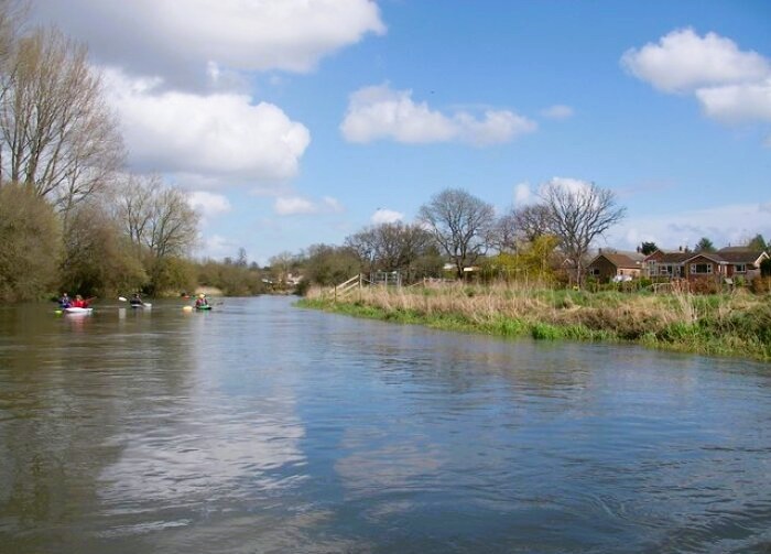 River Avon near Downton