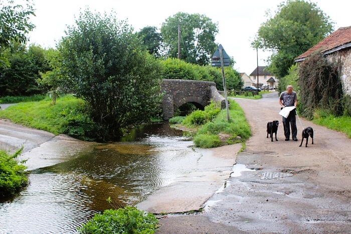 Ford over the River Tale in Broadhembury