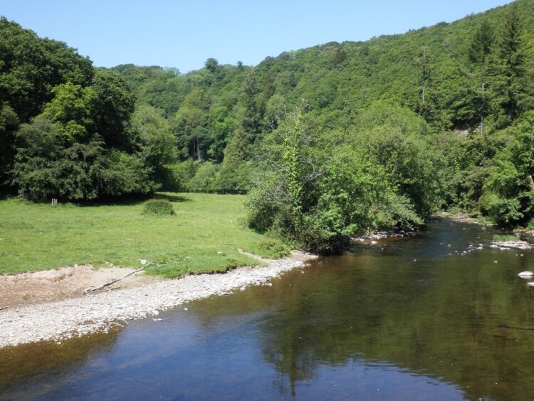 River Barle near to Mounsey Castle