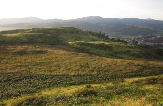 The hills south of Machynlleth