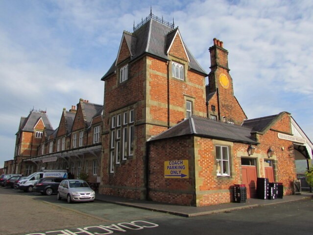 The Old Railway Station at Welshpool